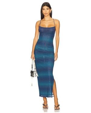 Miaou Thais Dress - Blue