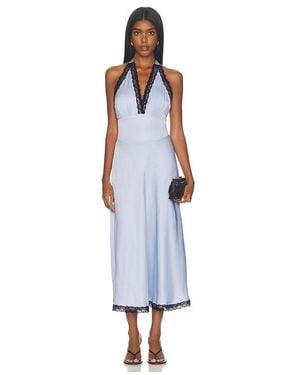 WeWoreWhat Halter Midi Dress - White