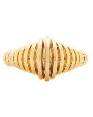 Eddie Borgo Discus Ring - White