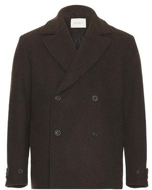 Les Deux Mckee Solid Wool Jacket - Black