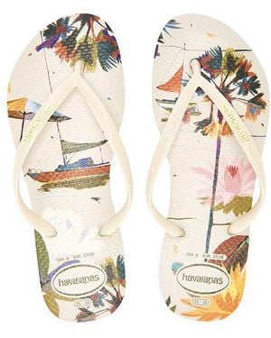 Havaianas Flip-Flops Slim Summer Bliss - Weiß