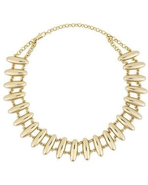 Luv Aj COLLIER MILAN BEAD en Metallic Gold. - Métallisé