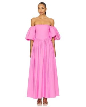 Caroline Constas Christina Gown - Pink