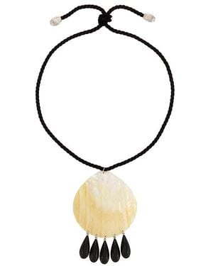 Julietta Iris Necklace - Black