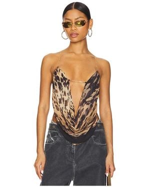 Jaded London Asteria Top - Black