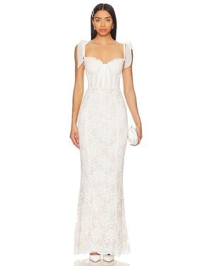 V. Chapman Romanza Gown - White
