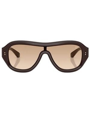 Burberry Shield Sunglasses - Natural