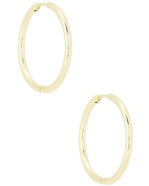 Shashi Pendientes De Aro Essential En Color Oro Metálico Talla - Blanco