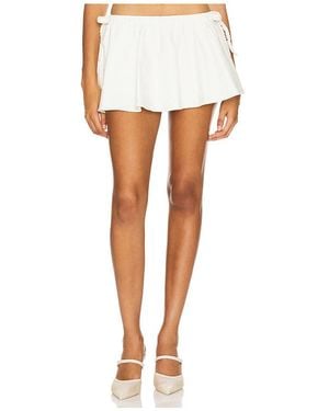 LOBA Luisa Mini スコート - ホワイト