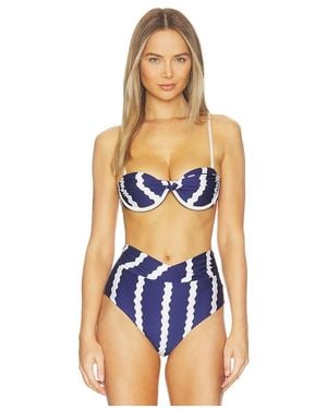 Ancora Mareva Bikini Top - Blue