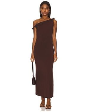 Nia Carmella Dress - Brown