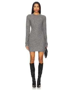 Lovers + Friends Evie Crewneck Dress - Gray
