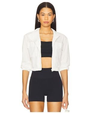 WellBeing + BeingWell Aspyn Cropped Jacket - White