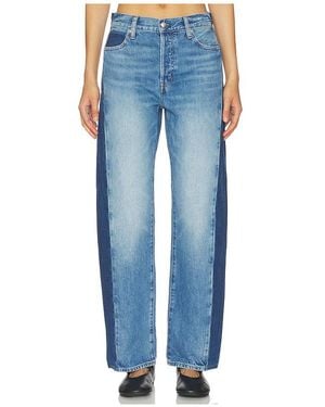 Madewell Pantalón De Corte Amplio. Pieced En Color Azul Talla (También En 24, 25, 26, 27, 28, 29, 31, 32, 33)