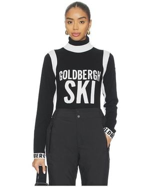 Goldbergh Noemi Long Sleeve Knit Sweater - Black