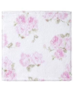 LoveShackFancy Guante De Baño Wash Cloth En Color Rosado Talla - Blanco