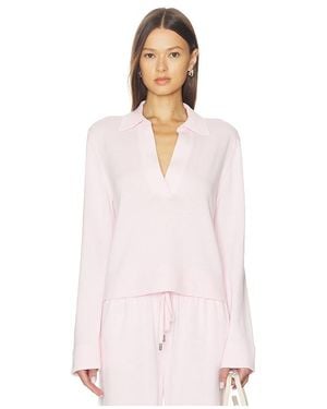 Jonathan Simkhai 長袖ポロ - ホワイト