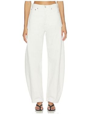 Agolde Luna Pieced Jean - White