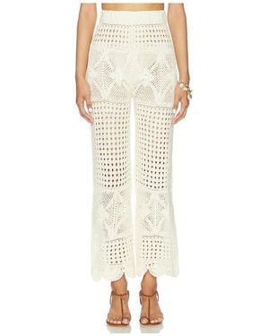 Agua Bendita Pantalón Wesley En Talla (También En M, S) - Blanco