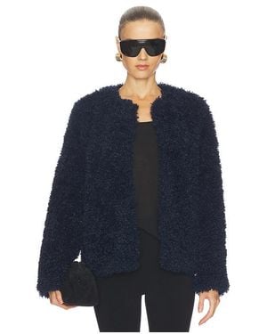 ALIGNE Francie Faux Shearling Jacket - Blue