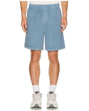 Beyond Yoga Beach Washed Terry Short - Blue
