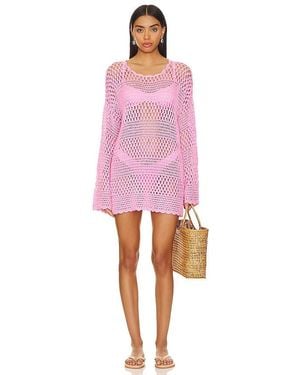 Show Me Your Mumu Paula Pullover Coverup - Pink