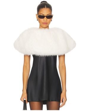 Adrienne Landau Luna Shawl - White