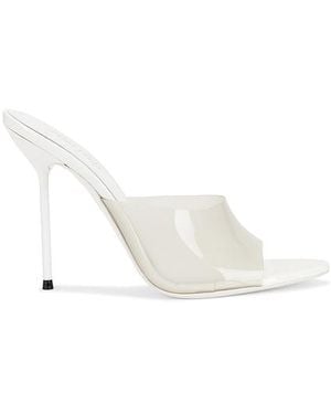 Paris Texas Lidia Mule - White