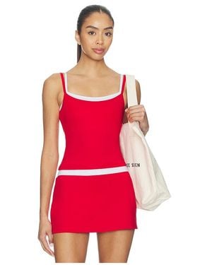 WellBeing + BeingWell Oberteil Flowwell Sage Tank - Rot