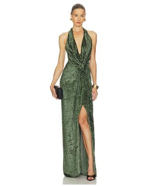 Silvia Tcherassi Kleid Torgiano - Grün