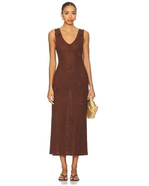 Astr Ainhoa Jumper Dress - Brown