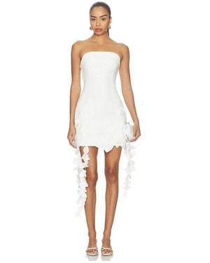 Acler Sandia Mini Dress - White