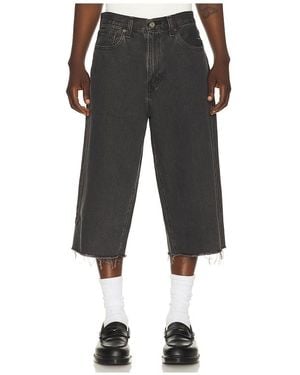 Levi's 478 Baggy Capri Shorts - Black
