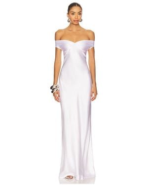 Natalie Rolt Bridget Gown - White