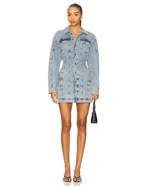 GOOD AMERICAN Kleid Barrel - Blau