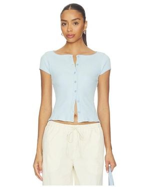 Free People Strick Most Wanted - Blau