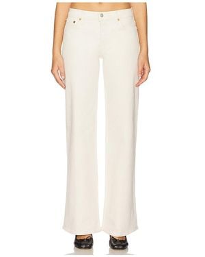 RE/DONE Pierna Ancha En Talla En - Blanco