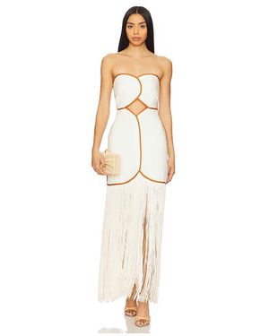 AZULU Maxikleid Joaquina - Weiß