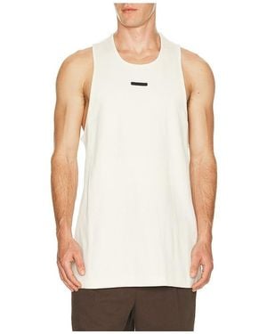 Fear Of God Rib Tank - White