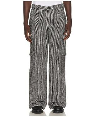 KROST Eco Herringbone Cargo Pant - Grey