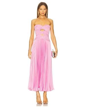 AMUR Carolynn Maxi Dress - Pink