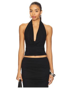 Nia Declan Top En Color Negro Talla (También En Xs)