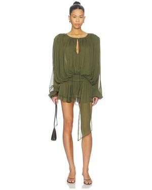 Lioness Elements Mini Dress - Green