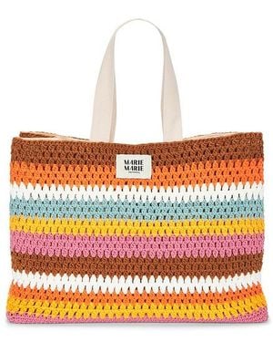 Marie Marie Amsterdam Shoppers Bag - Orange