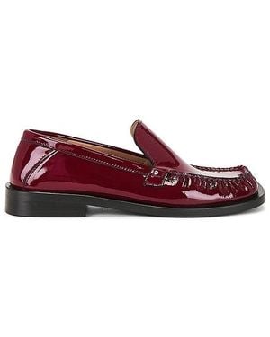 The Attico Charles Loafer - Red