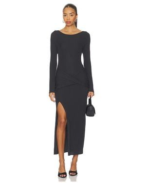 Astr Midi-Kleid Arwyn - Blau