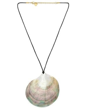 Lovers + Friends Avery Shell Necklace - Multicolour