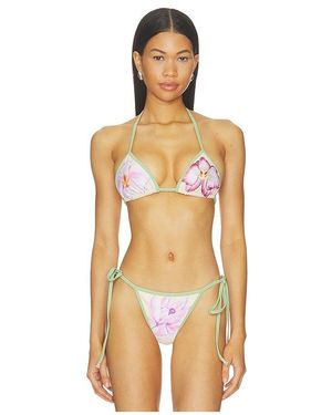 Juliet Johnstone The Bailey String Bikini Top - Orange