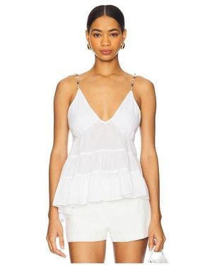 Azeeza Oberteil Viola - Weiß