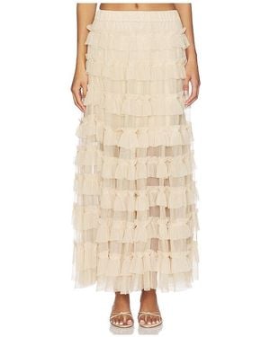 AllSaints Falda Aude En Color Nude Talla (También En 6) - Neutro